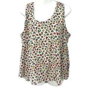 J. Crew Mercantile Floral Tank